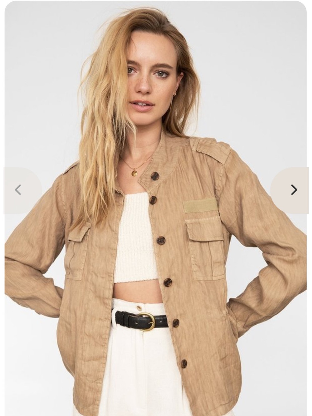 Rails Lightweight Tan Utility Jacket